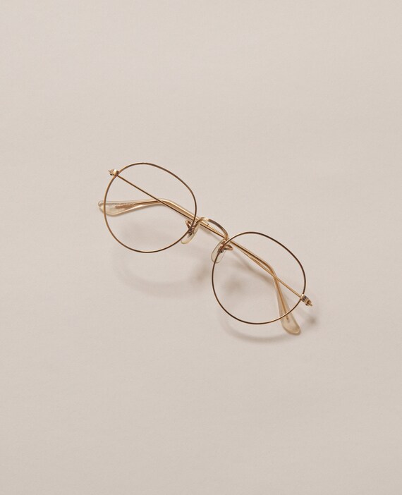 1980's B&L Ray-Ban W0607 52 21mm Arista Round Avi