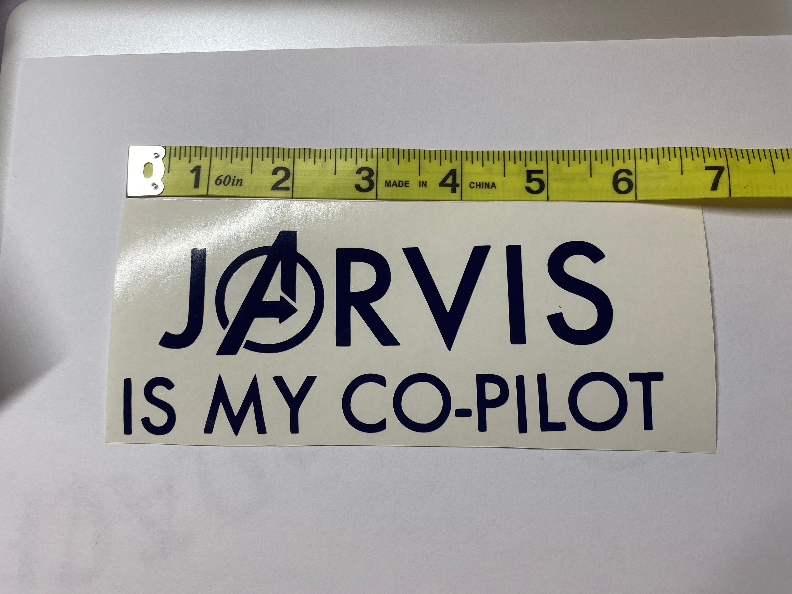 Jarvis is my copilot decal Etsy