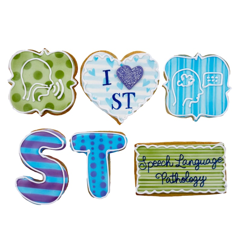 Pathologists Cookies Occupational Therapy Cookies PT OT KT- Set of 6 Crunchy Shortbread ...
