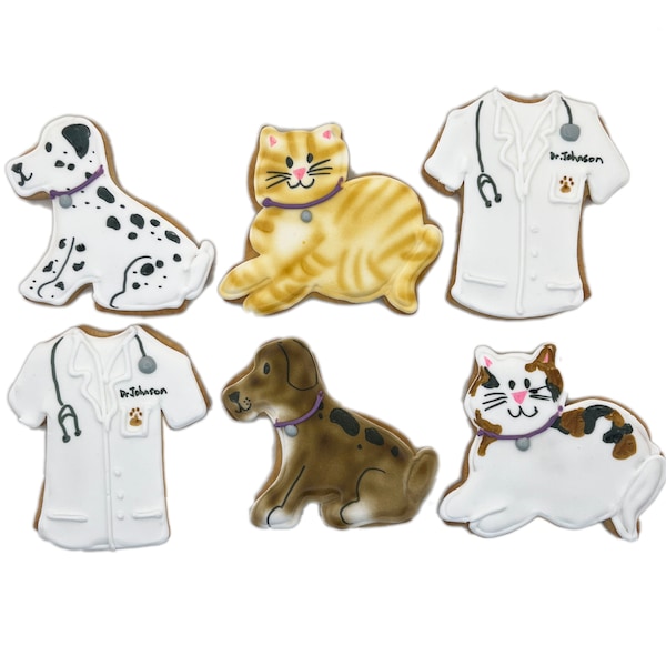 Veterinarian Cookies Etsy