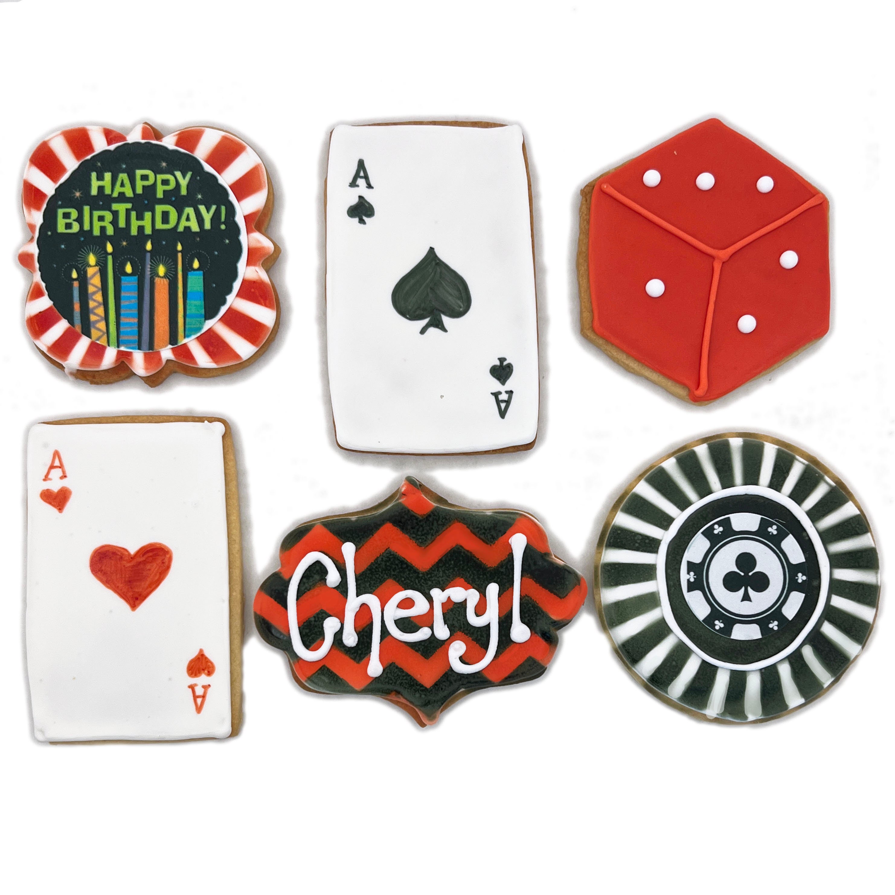 49 Pcs Casino Themed Party Supplies Including Playing Cards Happy