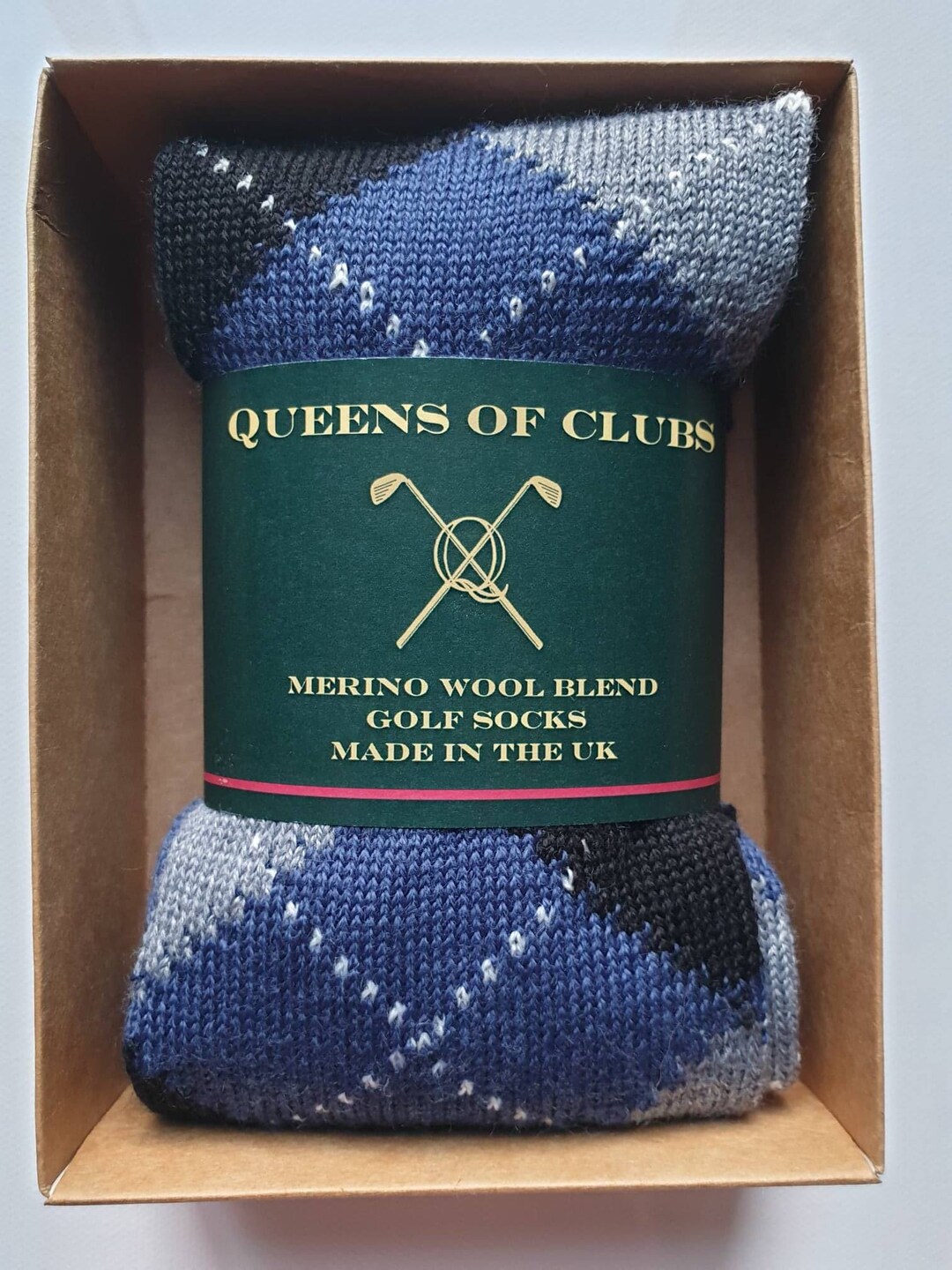 Merino Wool Blend Golf Socks gift Socks Argyle Socks Skiing Socks Novelty Socks Merino Socks