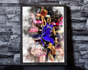 Custom Sports Watercolour Portrait, Personalised Sport Portrait