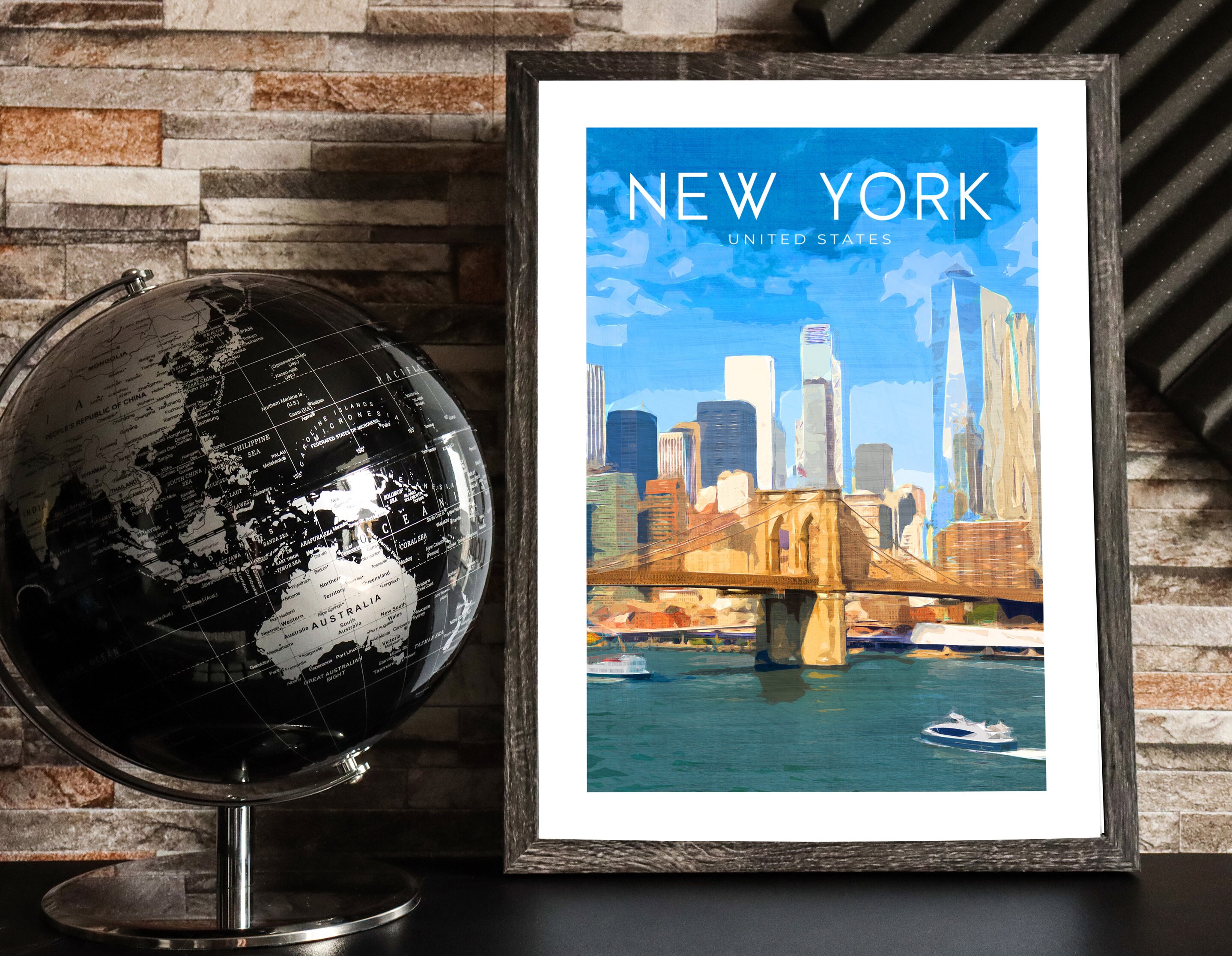 New York Poster New York Print Custom New York Art Print Etsy UK