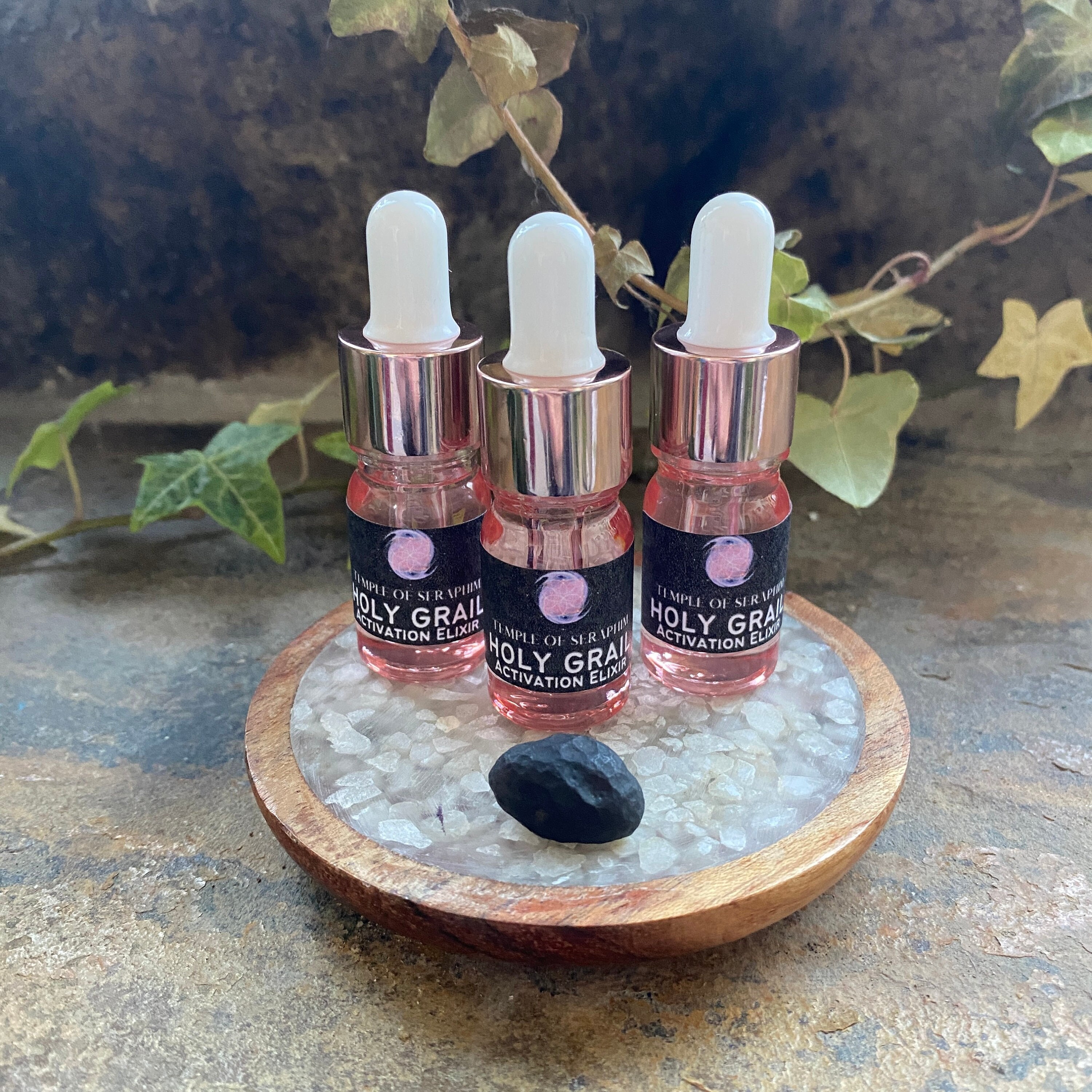 Holy Grail Elixir - RARE Cintamani/Philosopher's Stone - Crystal Tincture - Starseed - New Earth - Spiritual Gift - Reiki - Meteorite