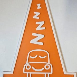Cosy Cone Motel 3D Logo - Disney Cars