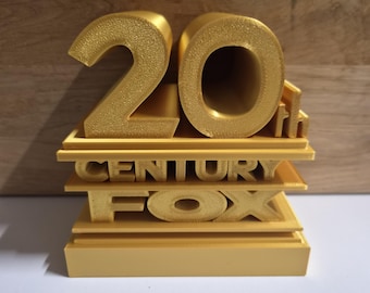 Collapsable 20th Century Fox 3D Logo - Fall appart version