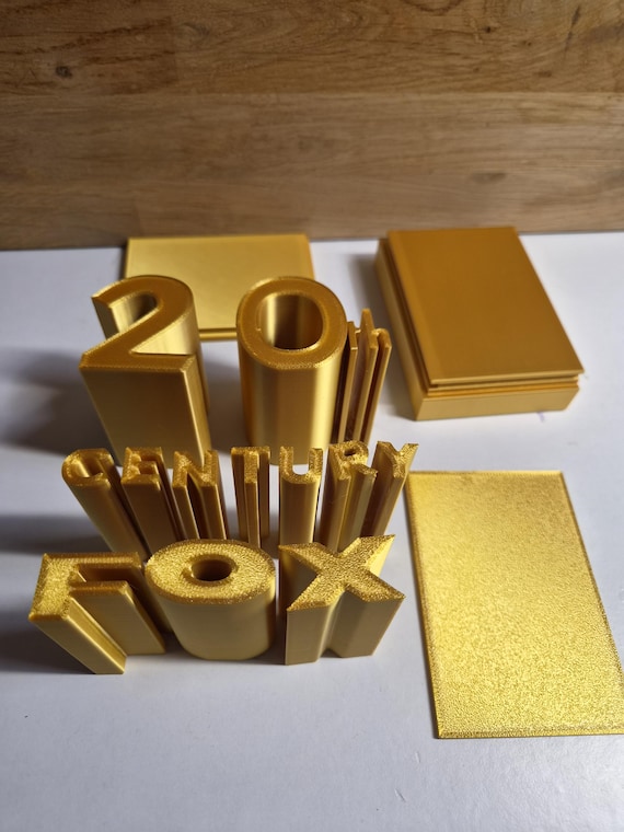 Collapsible 20th Century Fox 3D Logo - Fall Apart Puzzle Version