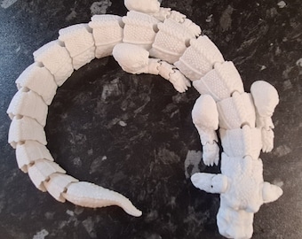 The Neverending Story FALKOR model articulated 3D print Retro Movie Cult Never Ending Flexi
