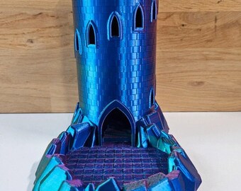 限定ダンジョンズ&ドラゴンズ キャッスル ダイス タワー　新品 Amazon.co.jp: AUSPDICE ダイス タワー キャッスル レトロ DND ダイス