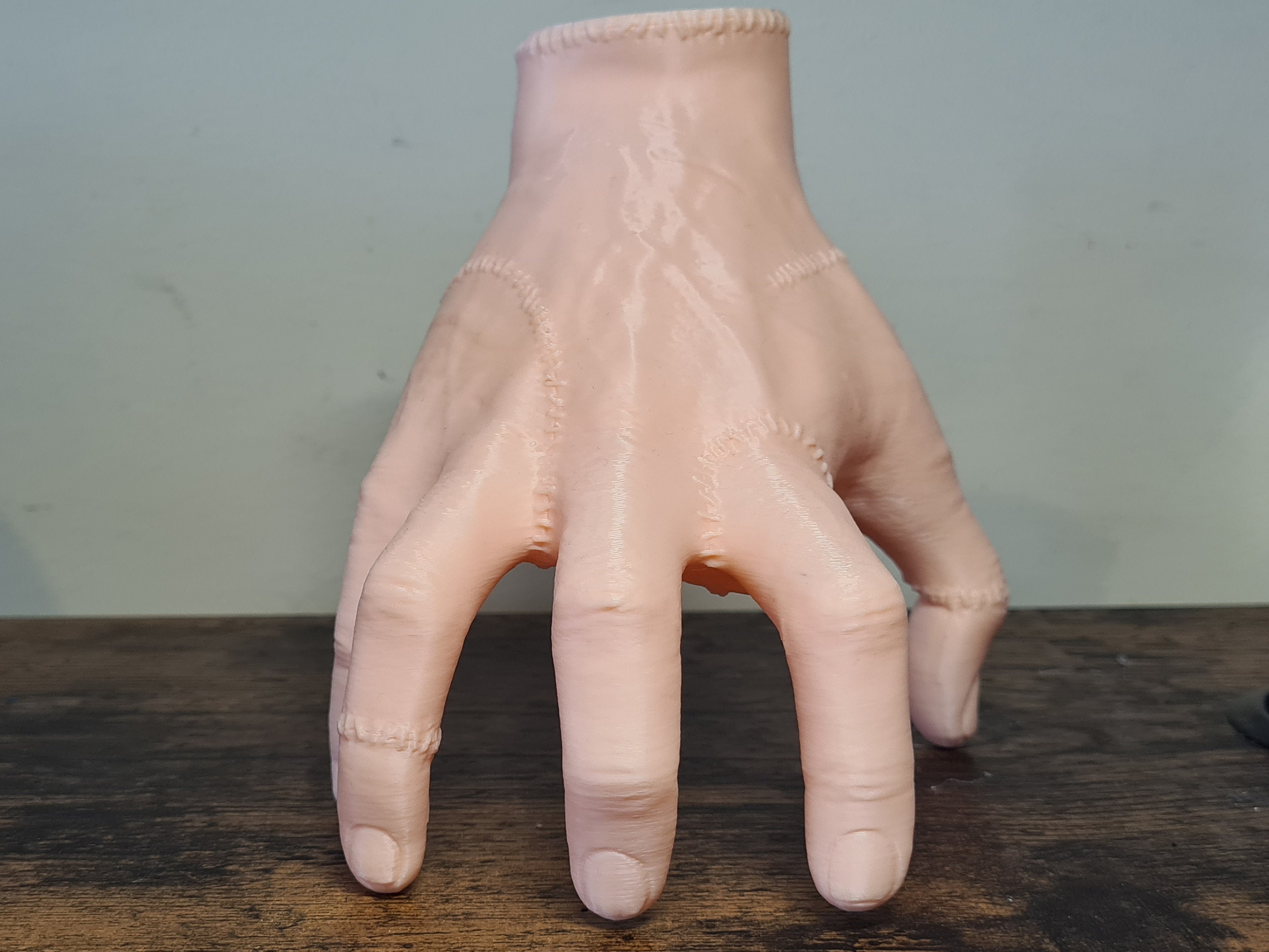 Thing Hand Poseable Silicone Hand Prop Decoration Life-sized and Very  Realistic 