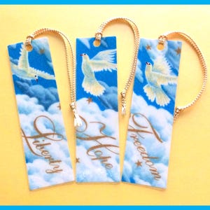 Bookmarkers/Laminated/Handmade/Fabric/Bird Design