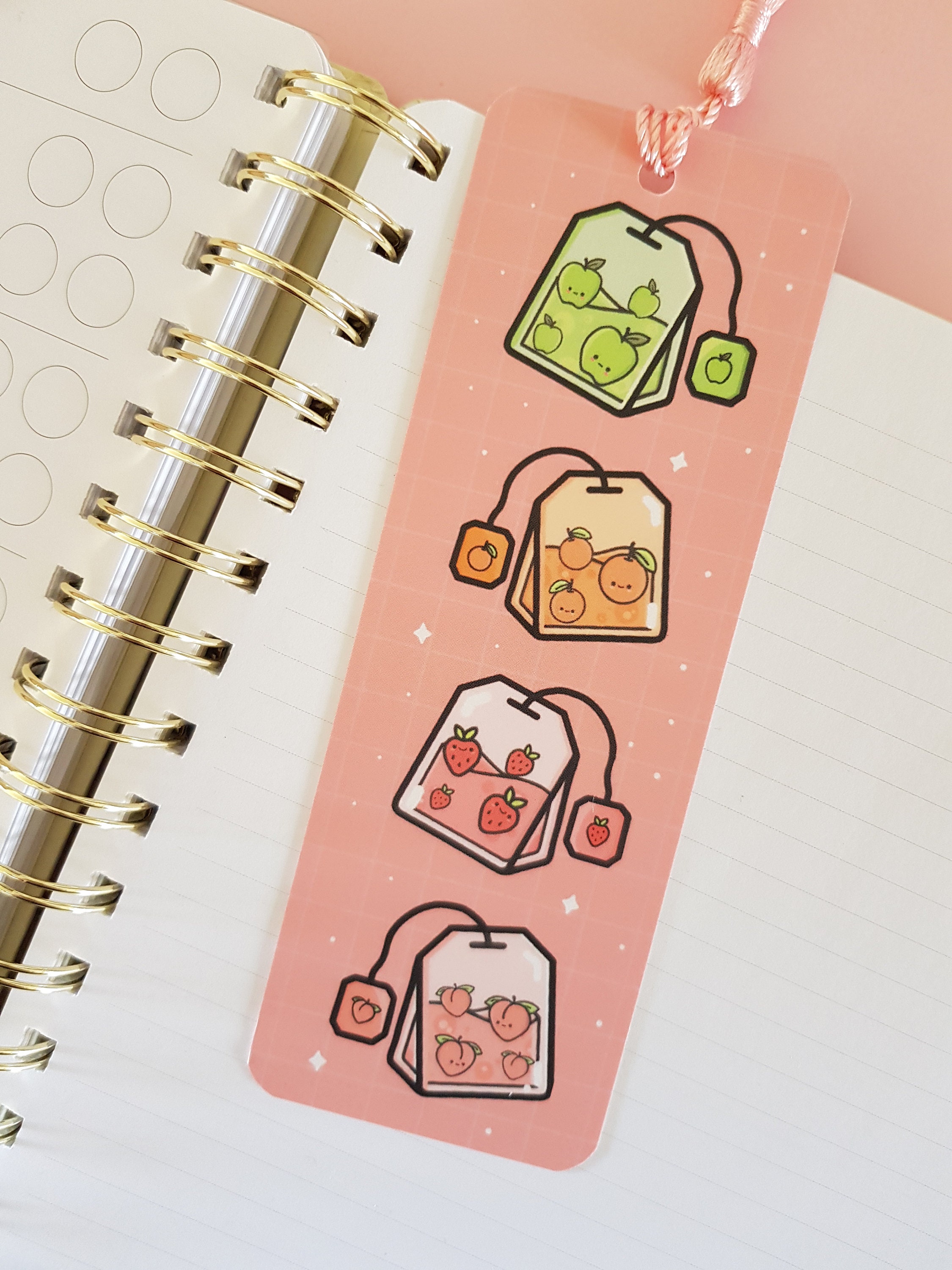 Kawaii Bookmarks Set of 6 Velvet Soft Luxury Bookmark Cute - Etsy UK