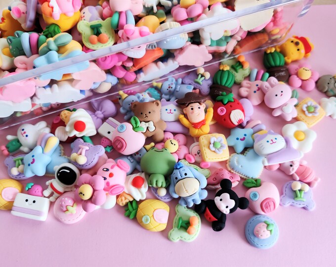 Kawaii Characters Charms Mystery Bag DIY Arts and Crafts Supplies
