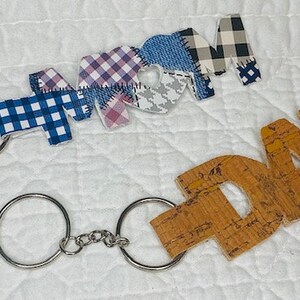 Mom and Dad Keychains