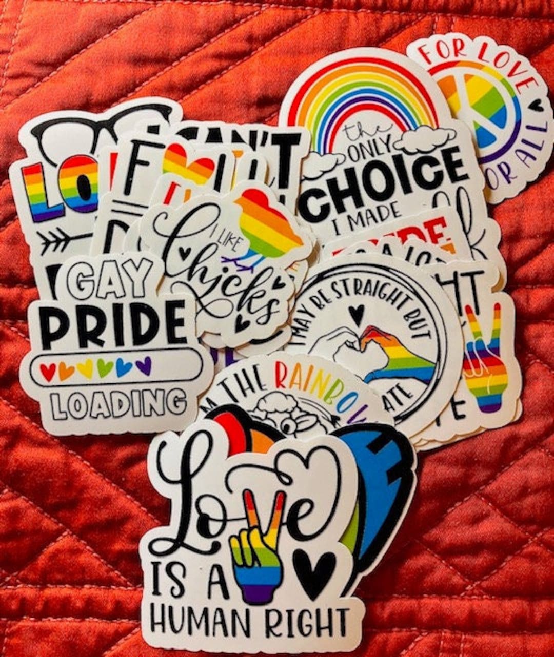 Pride Sticker Bundle - Etsy