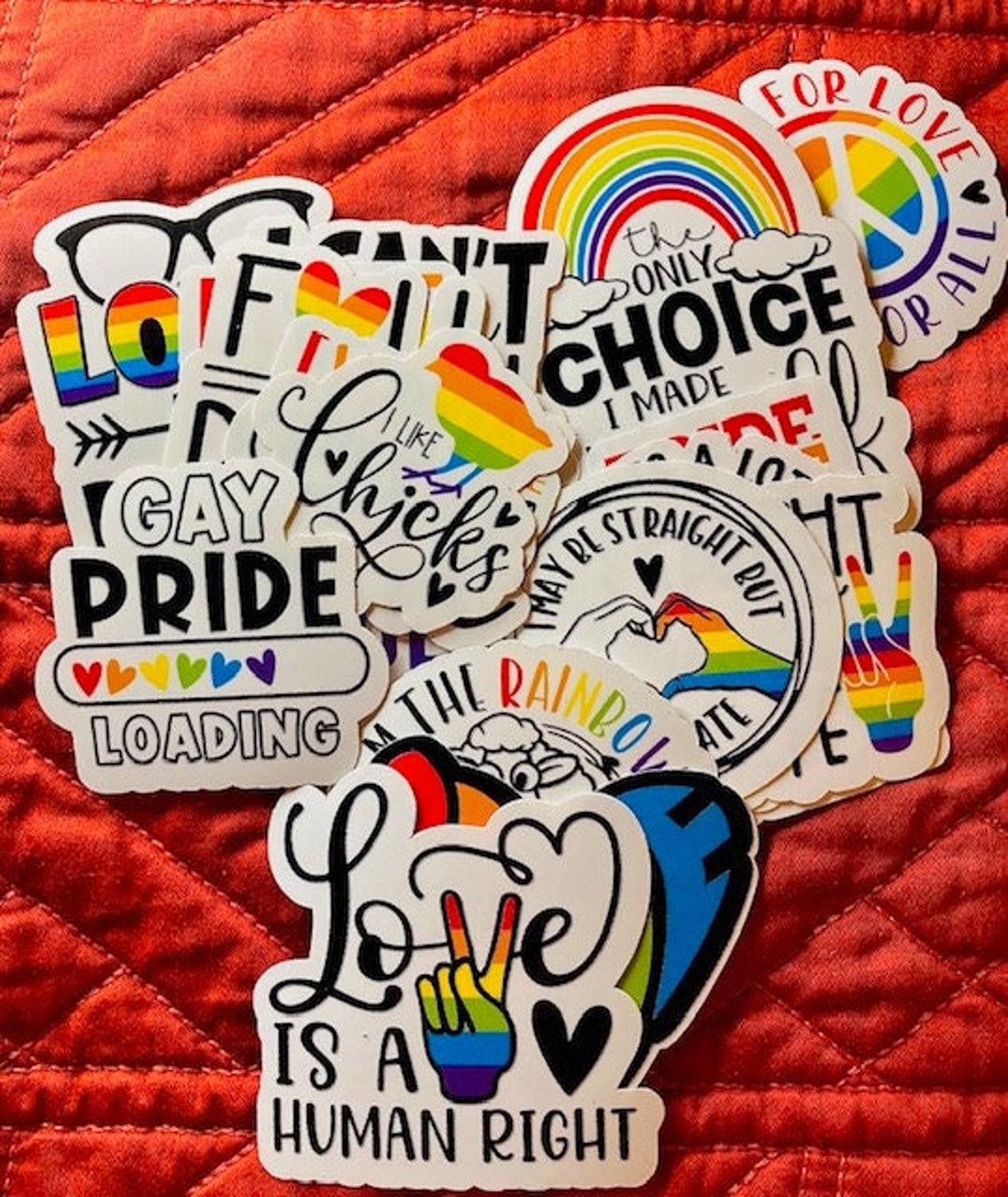 Pride Sticker Design Pride Sticker Bundle - Etsy