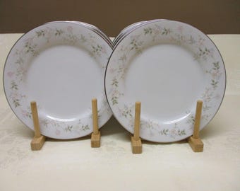 Noritake Contemporary Fine China Holbrook 2994 Pattern - 12 Salad Plates
