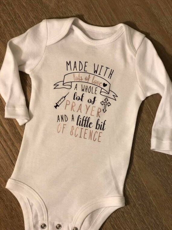 ivf baby onesie