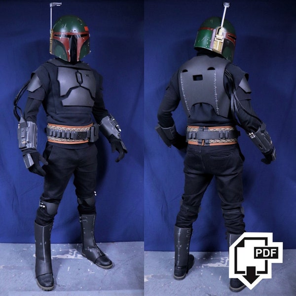 Foam Boba Fett Armor digital templates (Full armor)