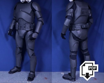 Foam Clone Trooper Armor digitale sjablonen (volledig pantser) (realistisch)