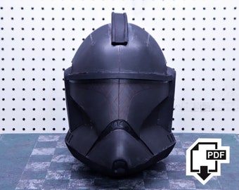 Foam Clone Trooper Helmet digitale sjablonen (fase 1 realistisch)