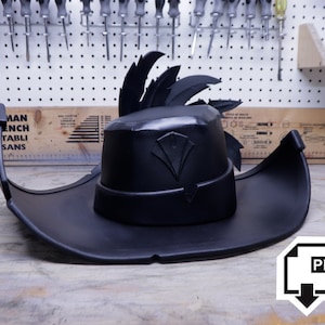 Foam Sea Of Thieves Pirate Hat digital Templates (Parrot hat)