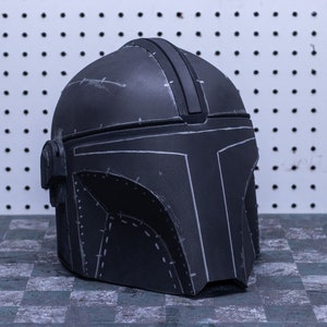 Foam Mandalorian Helmet digital templates image 2