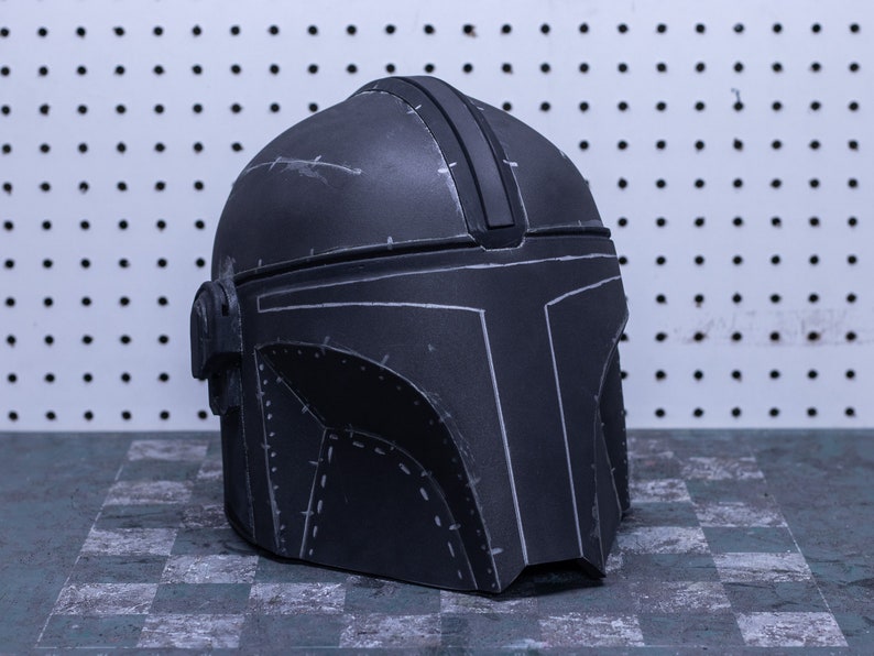 Foam Mandalorian Helmet digital templates image 2