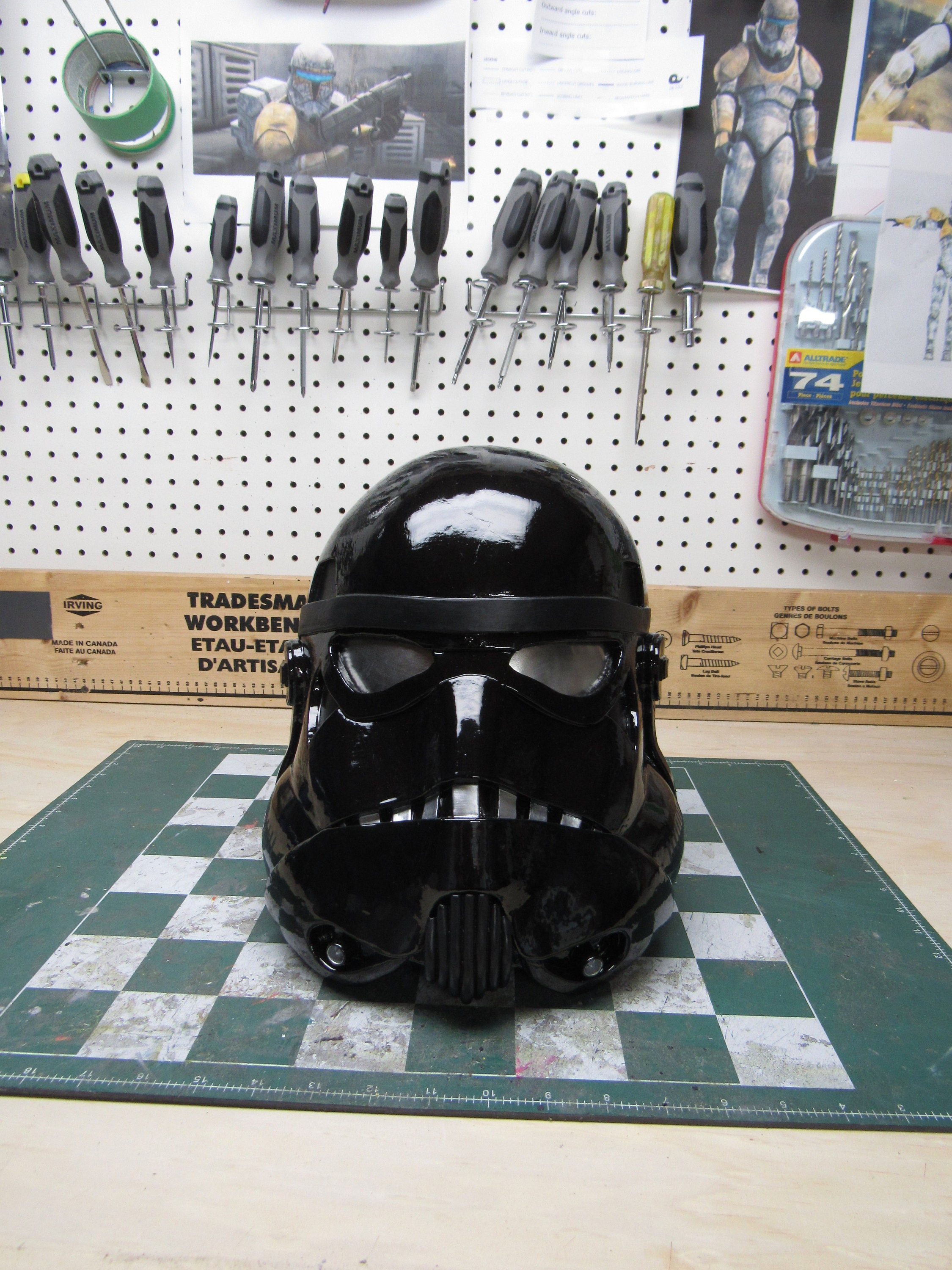 Stormtrooper Helmet FIRST Prototype. eva foam Etsy