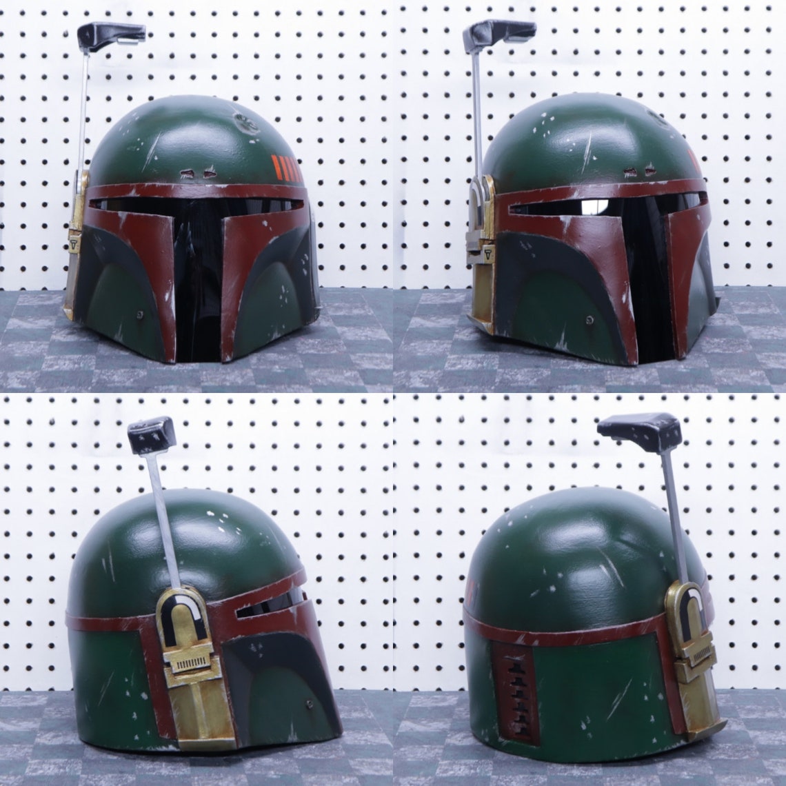 Foam Boba Fett Helmet Templates Etsy UK