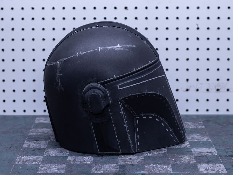 Foam Mandalorian Helmet digital templates image 3