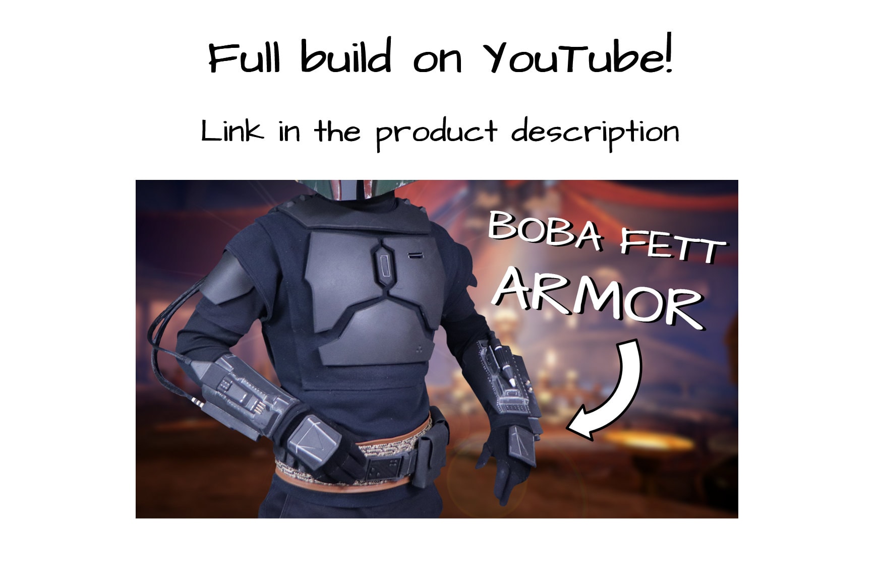 Bo-Katan チェストアーマーと腹筋プレート、アーマーピース