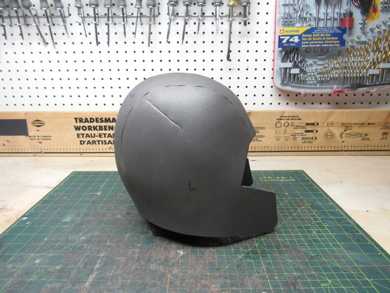 Basic Helmet foam Templates Etsy