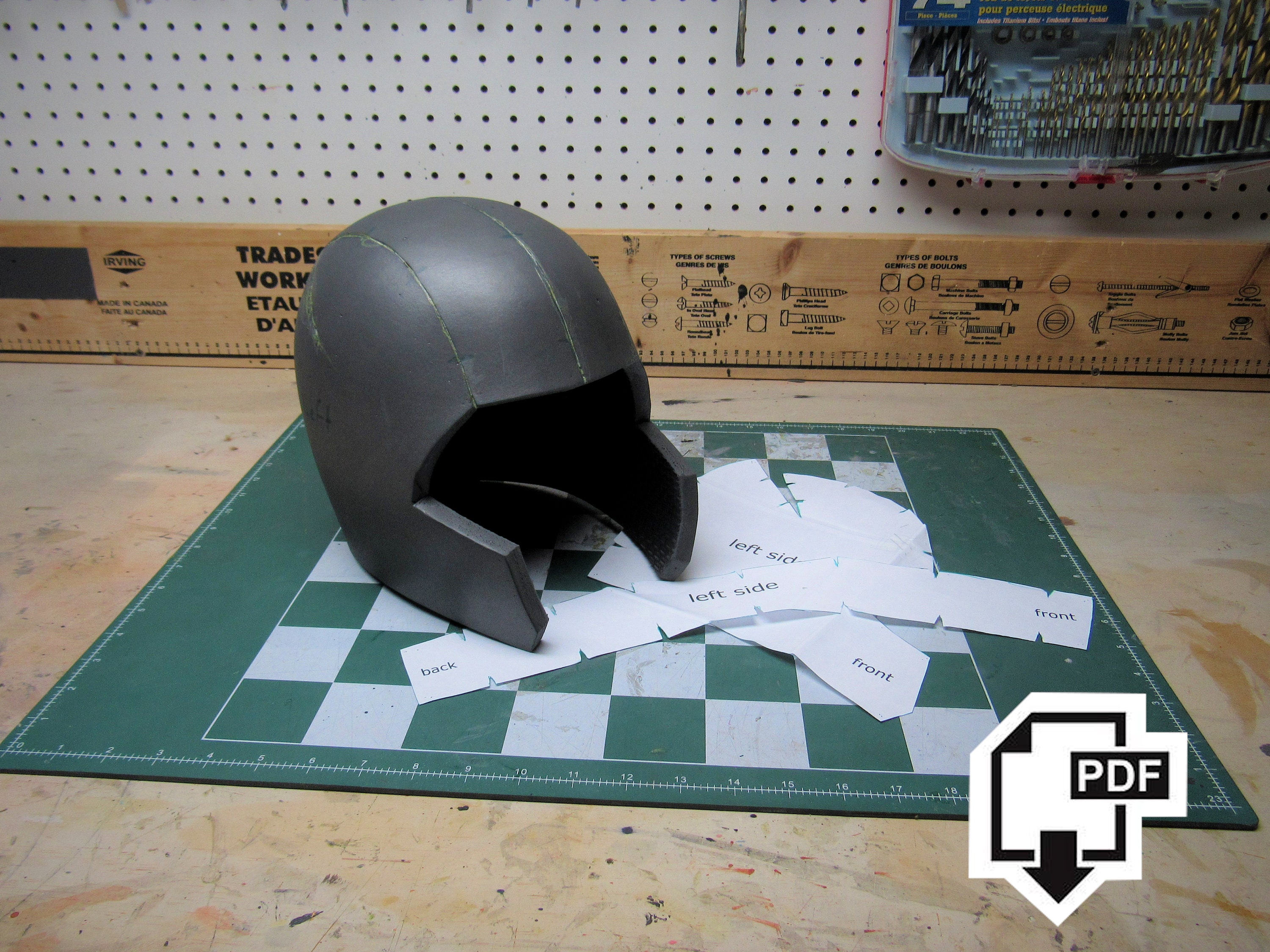 chainsaw helmet for phoam