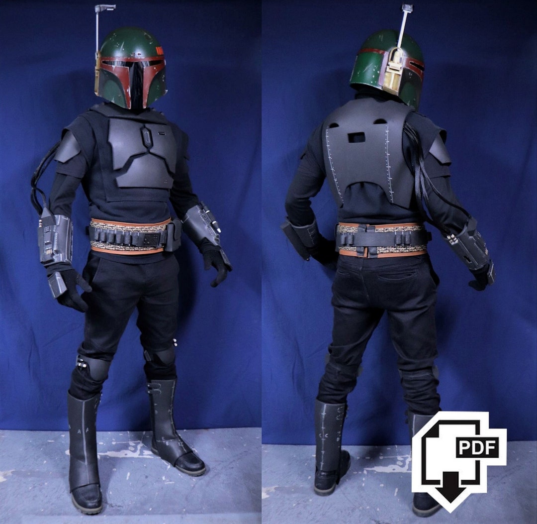 Foam Boba Fett Armor Digital Templates full Armor Etsy Foam Boba Fett Armor Digital Templates full Armor Etsy