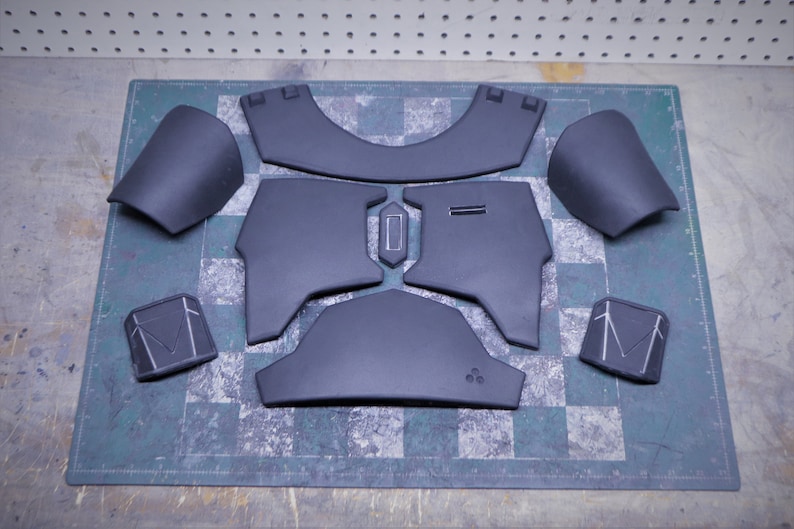 Foam Boba Fett Armor Digital Templates (full Armor) Etsy