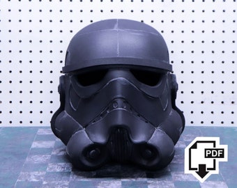 Modèles numériques de casque Stormtrooper en mousse