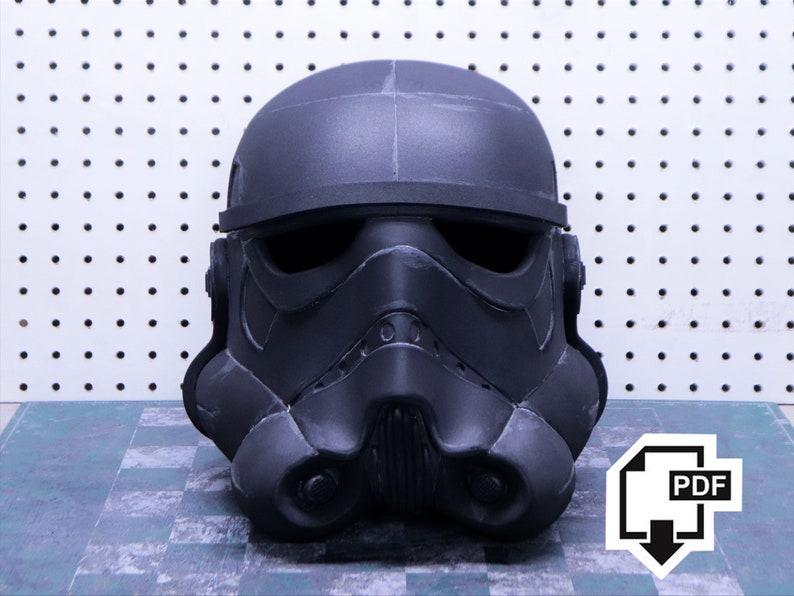 Modèles numériques de casque Stormtrooper en mousse image 1
