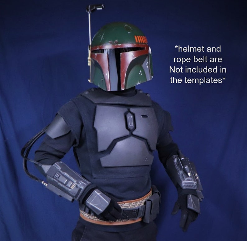 Foam Boba Fett Armor Digital Templates full Armor Etsy Foam Boba Fett Armor Digital Templates full Armor Etsy