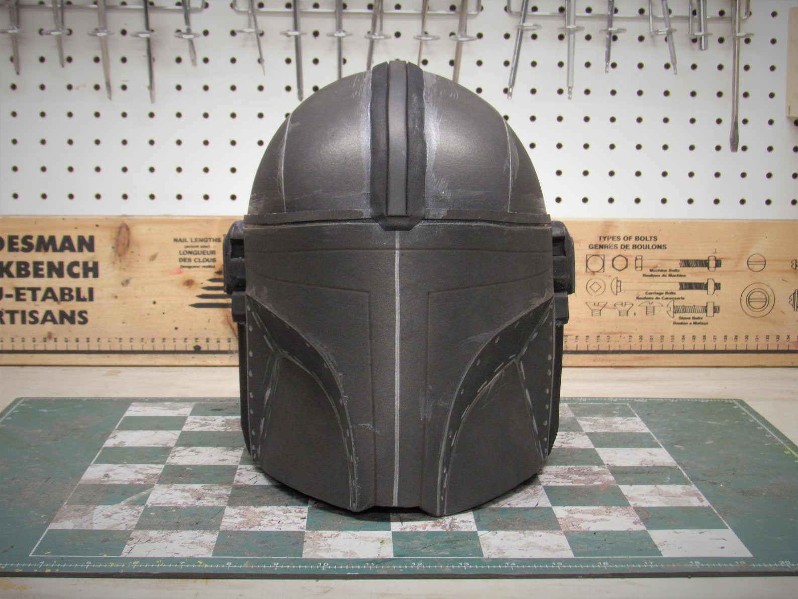 Foam Mandalorian Helmet Templates Etsy