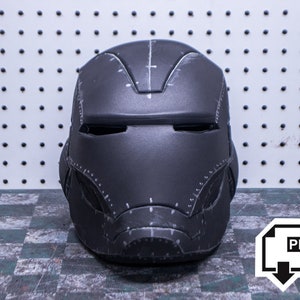 Plantillas digitales de casco de espuma Iron Man Mk85