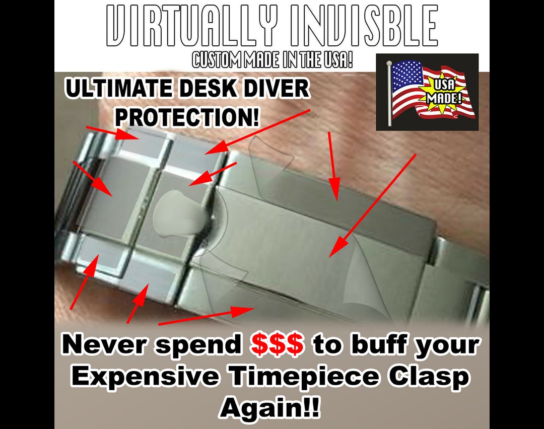 FULL Clasp HD Clear Protection Antiscratch Watch Protector Clasp