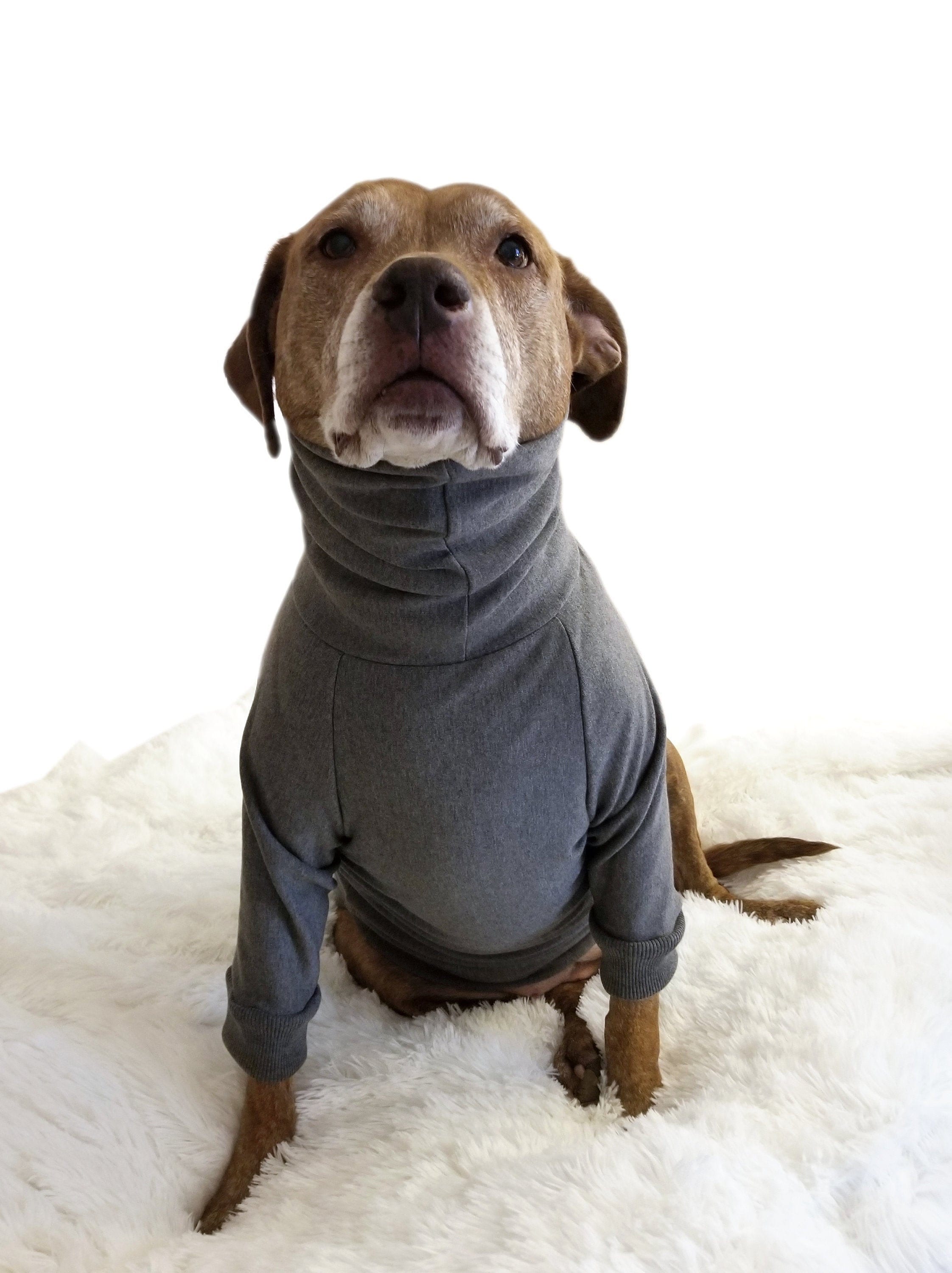IECOii XL Dog Sweater,Winter Doggy Clothes For Large Dogs Girl Boy,Warm Pullover Xmas Dog Sweater Turtleneck,Lightweight & Good Stretch For Active