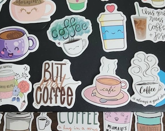 Pegatinas amantes del café