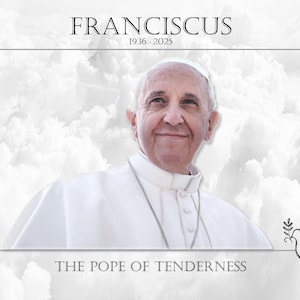 Poster Pope Francis Print English Español, Digital Download, Franciscus, Pope Francis Quote, Pope Francis,Memorial Catholic Art,in memory