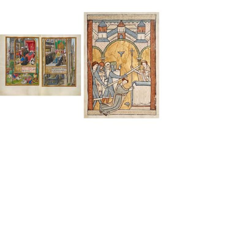 50 Medieval Illuminated Manuscript Pages - Images From 15th Century ...