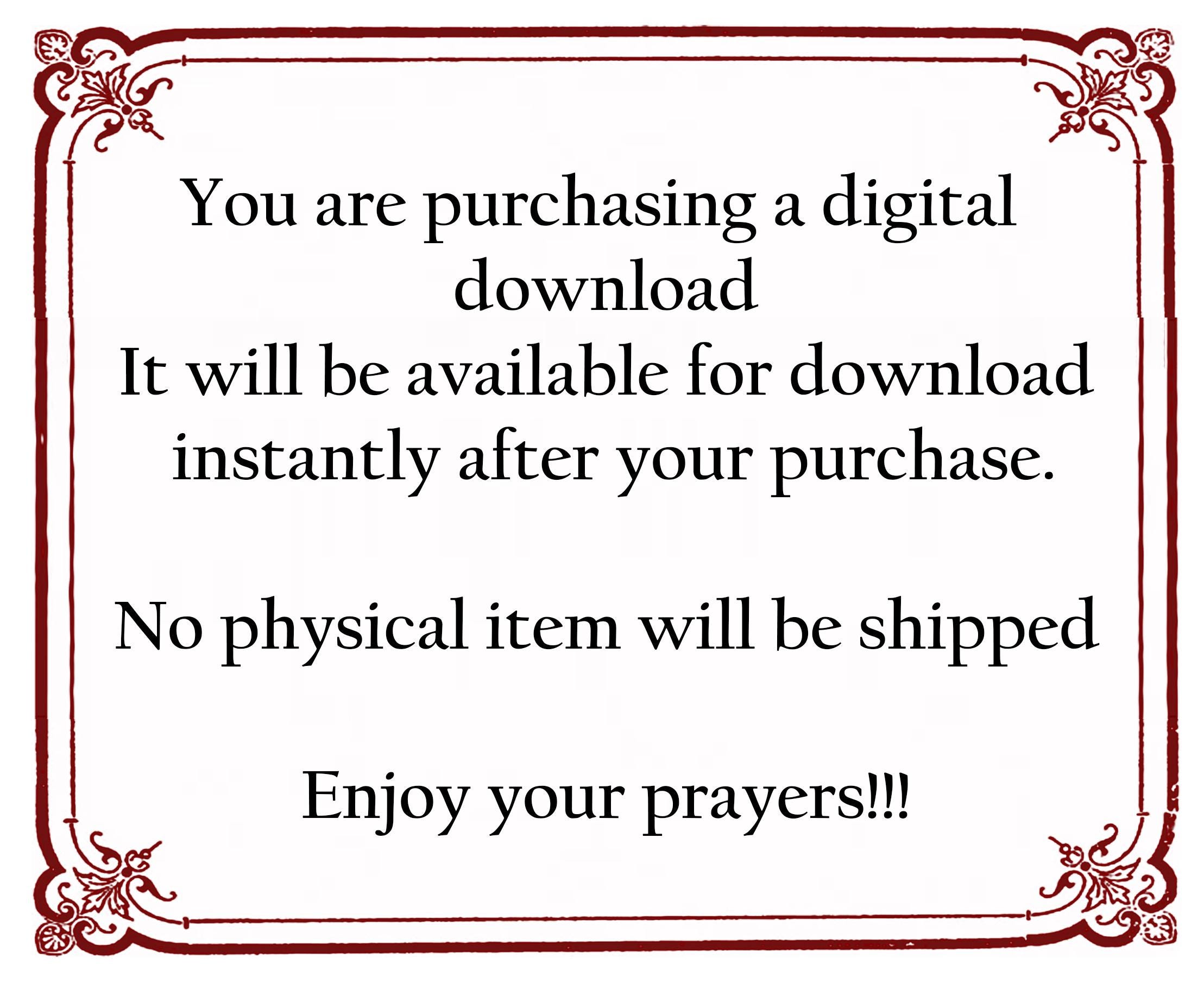 Holy Family Prayer, Catholic Prayer Card, Printable A4, Wall Art ...