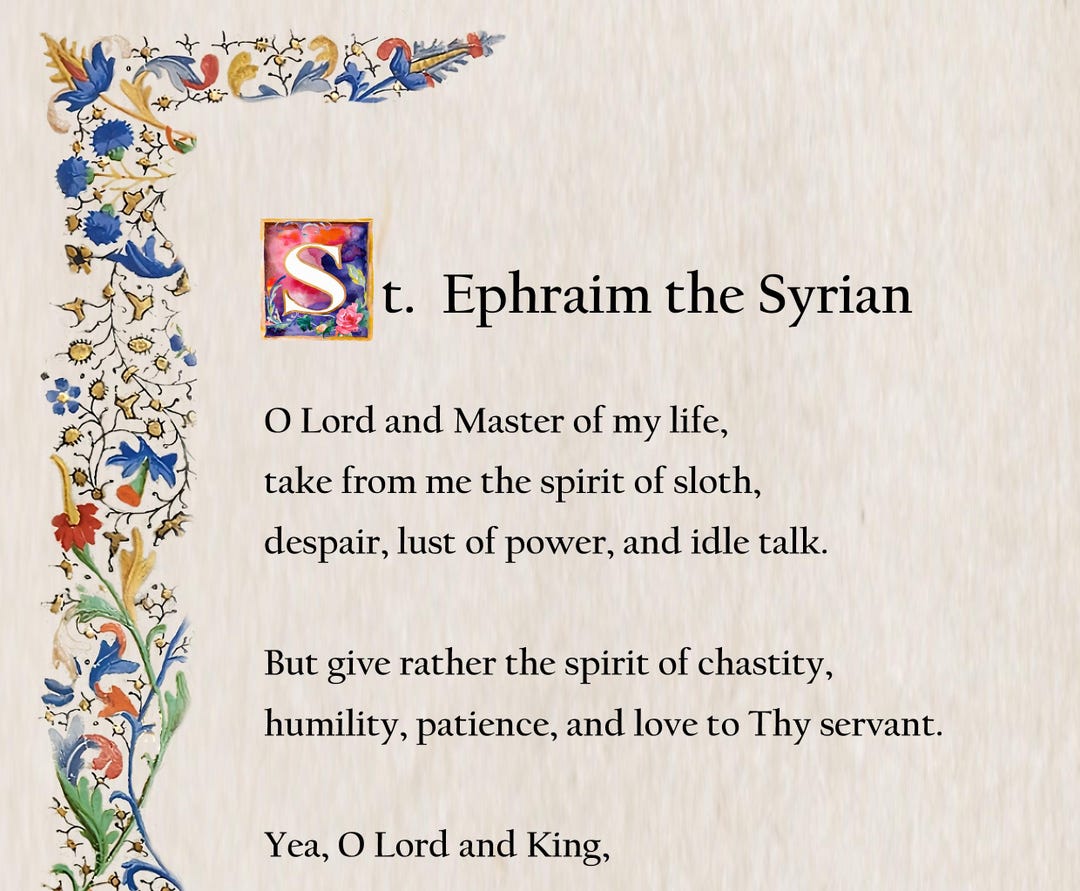 Spiritual Psalter Of St. Ephraim The Syrian