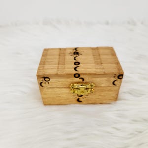 Jewlery boxes/ Wood burned jewlery boxes/ jerwlery boxes with Free Gift inside